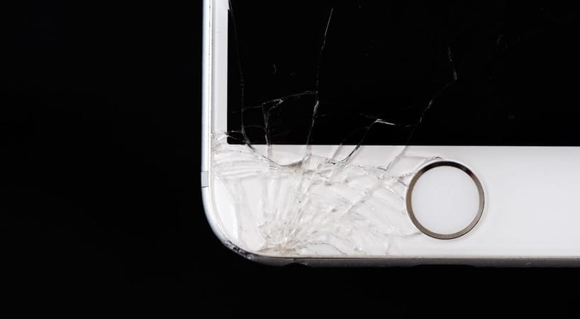 Celulares podem trincar nas extremidades